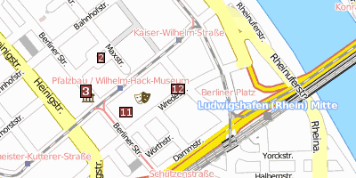 St. Ludwig  Ludwigshafen Stadtplan